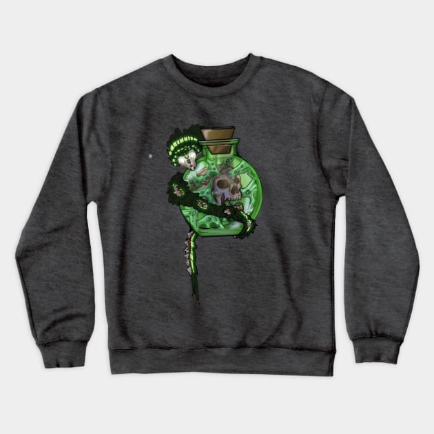 Witch doctor's potion Crewneck Sweatshirt by TheNeutralDragon